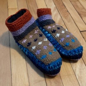 Wool slippers- great stocking stuffer